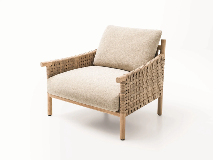 KIORI - Sassafras garden armchair with removable cover _ Paola Lenti